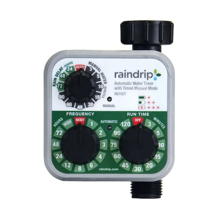 Raindrip Raindrip Programmable 1 Zone Water Timer R675CT